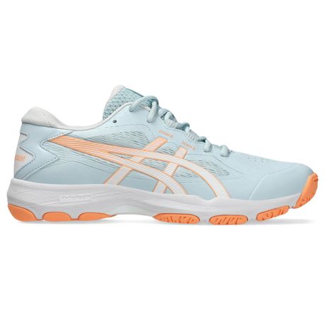 2019 asics gel rocket netball trainers blue/white best sale