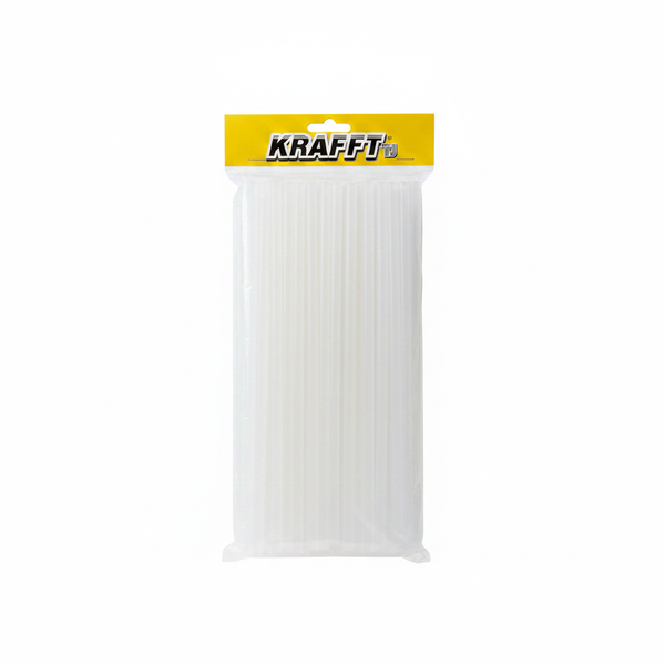 Krafft Glue Sticks 300mm x 7mm, 75 Piece, Transparent White, 1kg