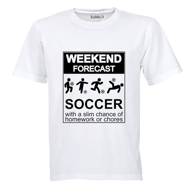 Weekend Forecast Soccer - Kids T-Shirt