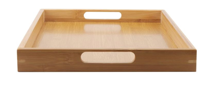 Bamboo Wooden Serving Platter Tray