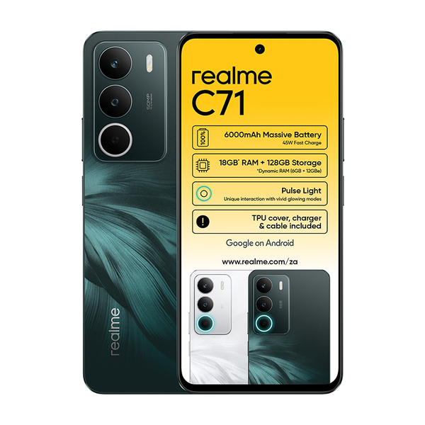 Realme C71 4G Dual Sim 128GB - Forest Owl