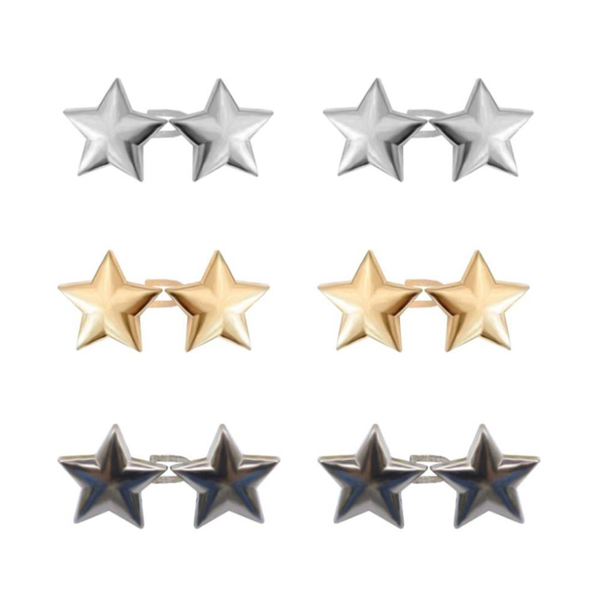 6-Piece Star Shaped Waist Adjuster Suitable for Pants and Dresses