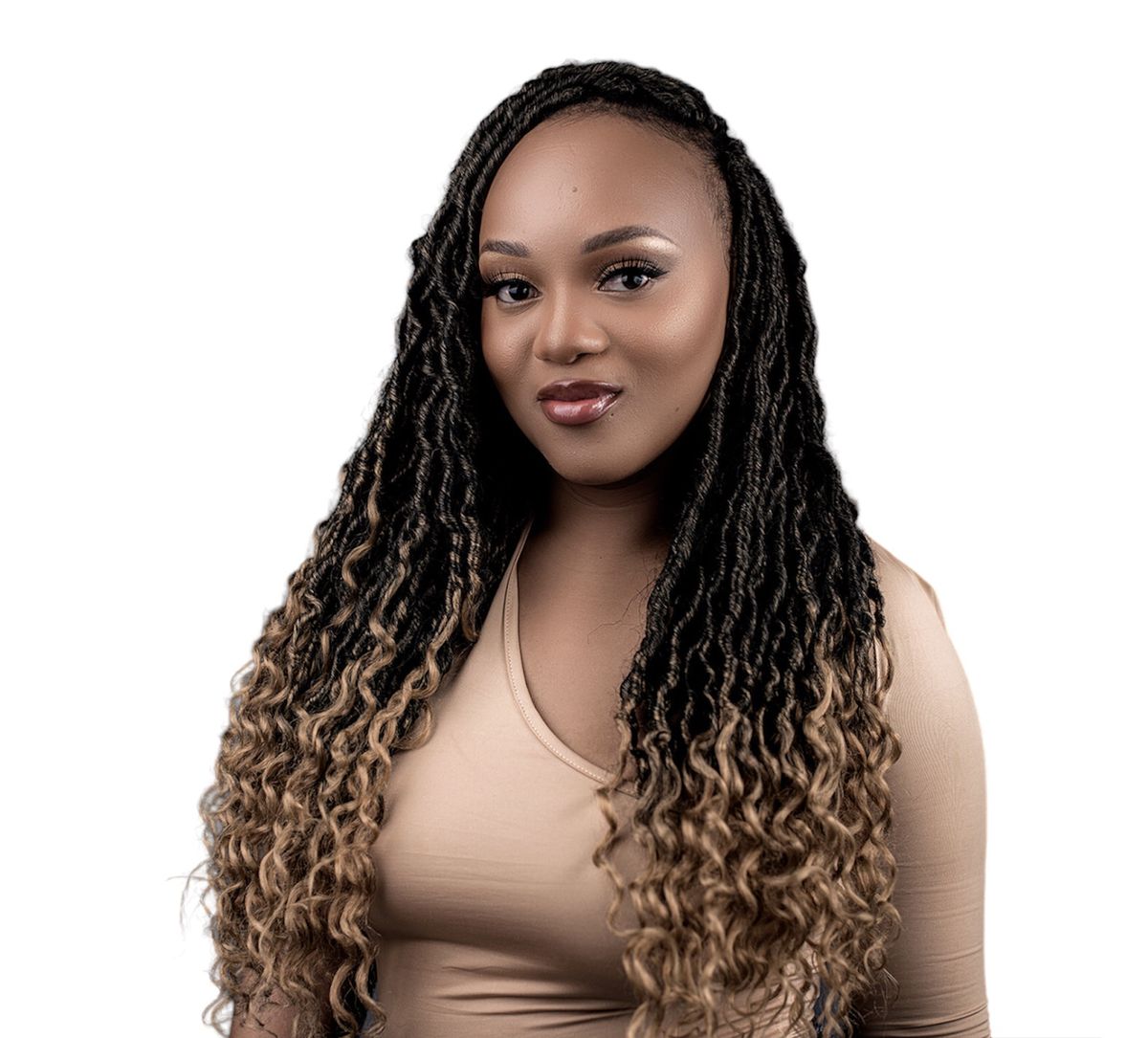 Goddess wavy faux locs – Lex Plush