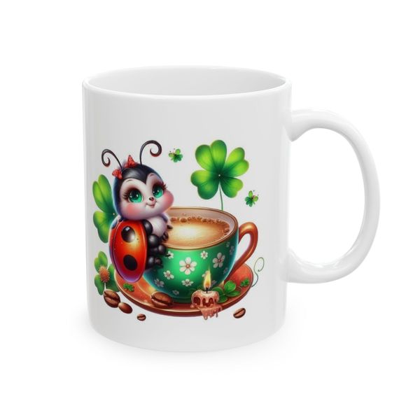 Ladybug Coffee Break Coffee Mug