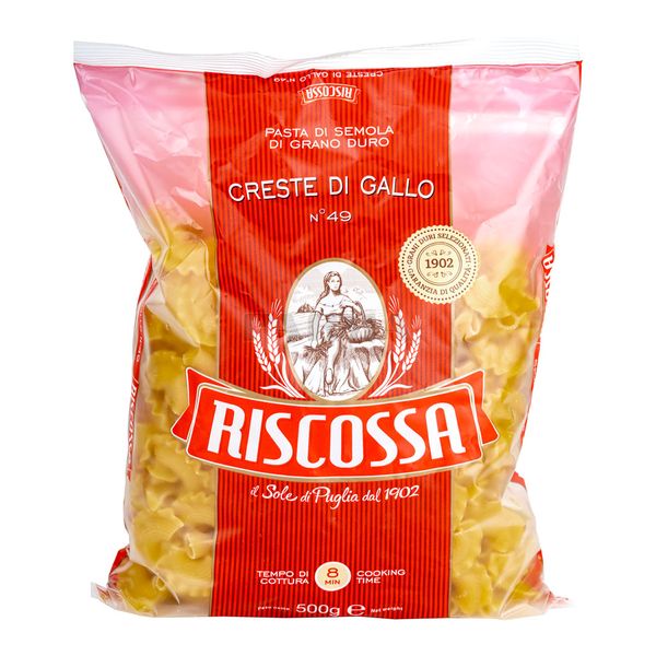Riscossa - Creste di Gallo Pasta 500g