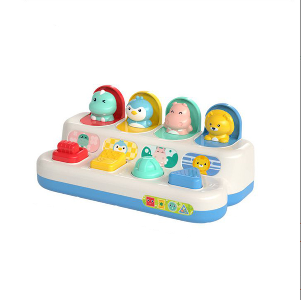 Montessori Cause-and-Effect Toys Pop-Up Animal Toys