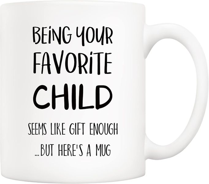 Favorite child-Father's day-Mother's day-Vlanetines=--Christmas Mug