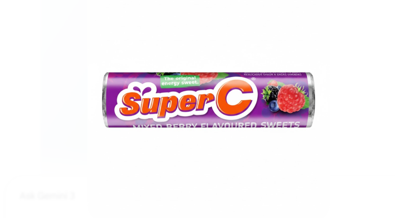 Super C - Mixed Berry Sweets 36g x 5