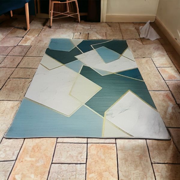SMTE - 200cm x 150cm - Modern 3D Geometric Design - Carpet/Rug - A 16