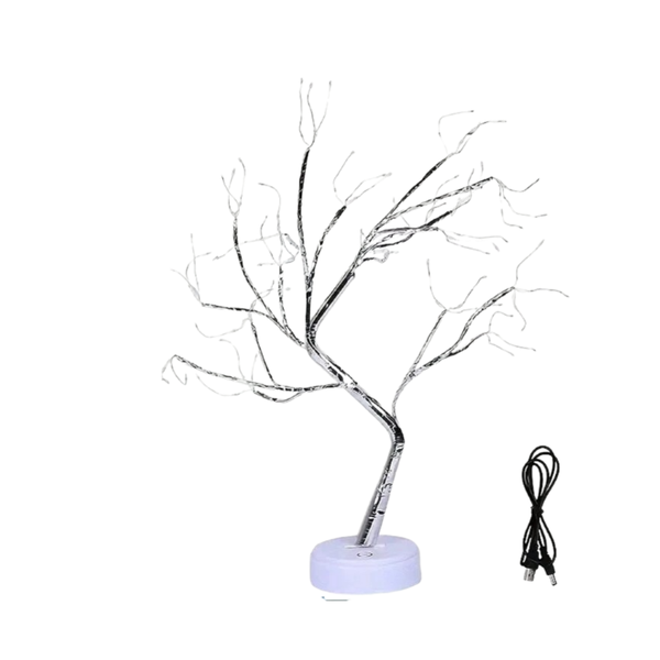 Vibrant Spectrum LED Tree: RGB 108 LEDs Tabletop Night Light