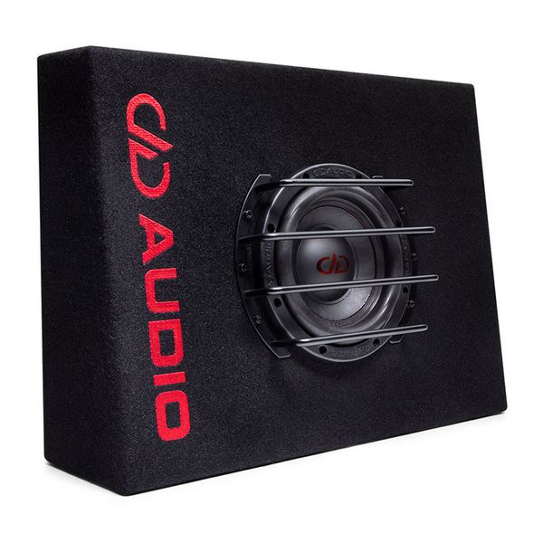 Digital Design 6" 5000w 250rms 1ohm Slimline Subwoofer &amp; Enclosure Combo