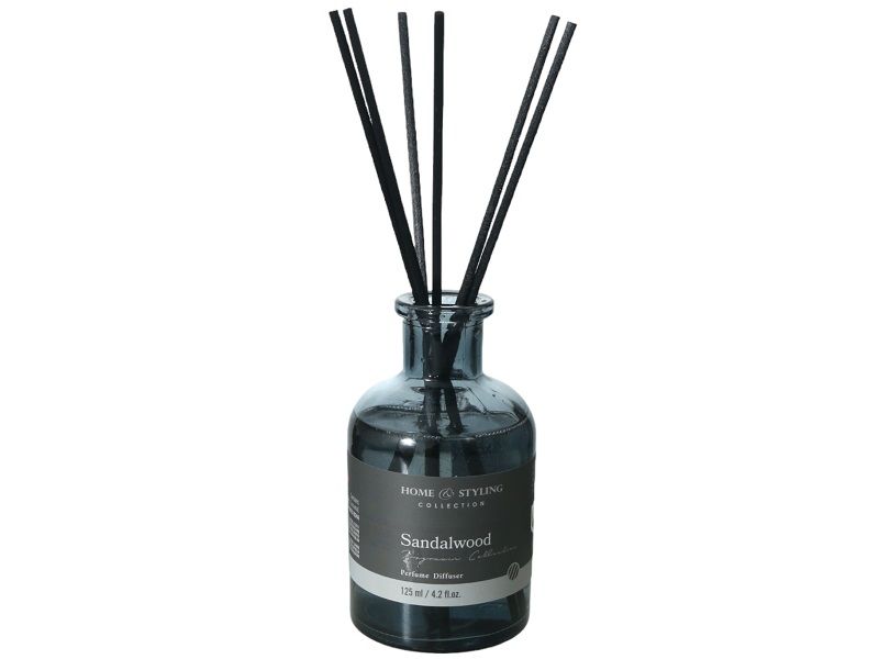 Grey Glass Round Diffuser