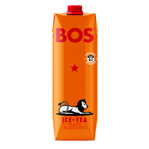 BOS - Peach Ice Tea - 6 x 1 Litre