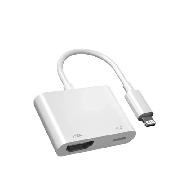 Lightning to HDMI Adapter 1080P Compatible with iPhone 12/11/XS/8 iPad