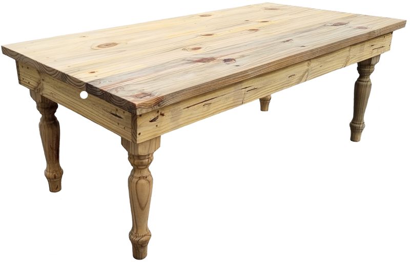 Rustic 120 x 60cm Coffee Table for Office or Living Room