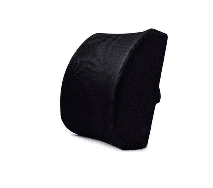 Herqona - Lumbar Support Pillow Cushion for Chairs &amp; Car Seats - 34x32x12cm