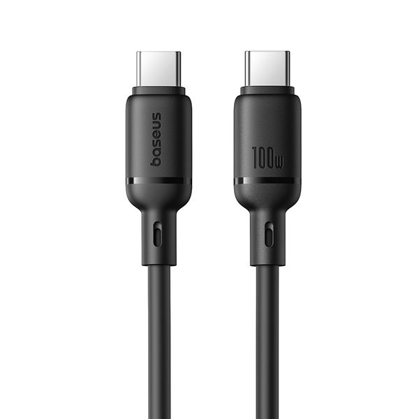 Baseus Silky Series Fast Charging Cable C to C 100W 2m - Cluster Black