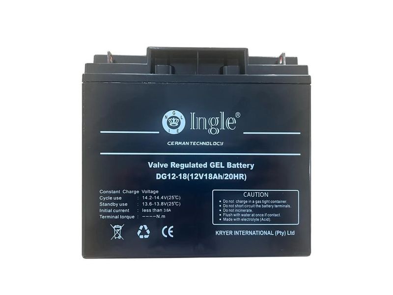 Gel Battery 18AH 12v