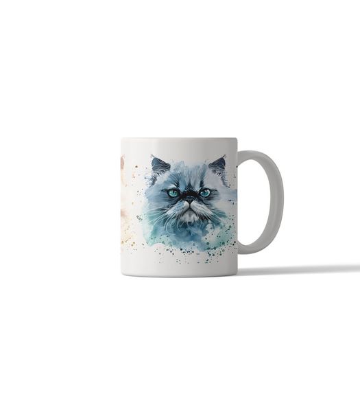 Cat Portrait 11oz DSG76 Printed Coffee Mug Gift