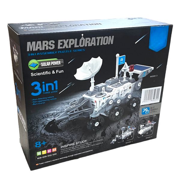 3-in-1 Solar Powered Mars Exploration Rover Science Assembly Kit