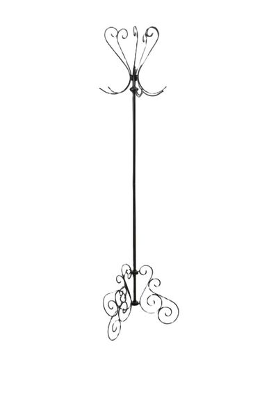Metal Scroll Coat Stand, 171cm