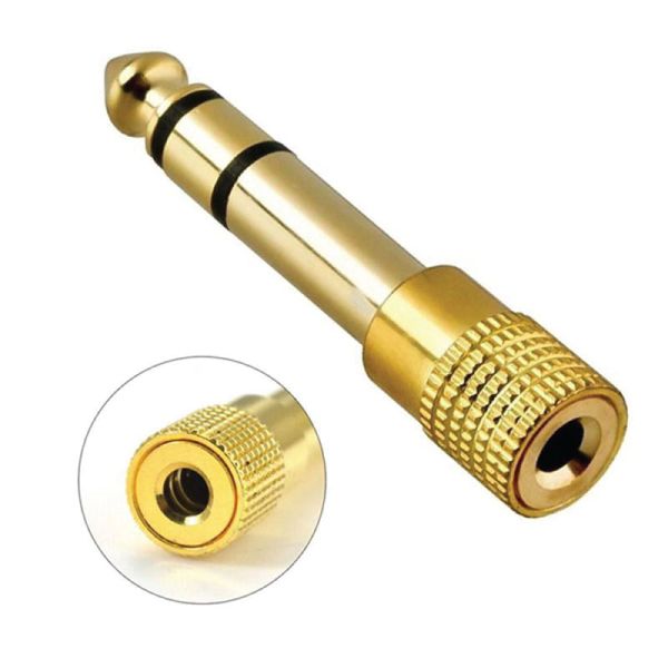 DW Aux 3.5mm Female To Mic 6.5mm Male Adapter