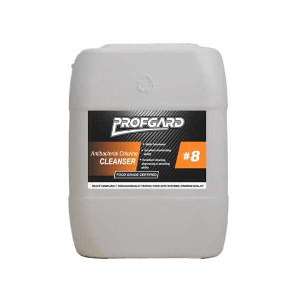 PROFGARD #8 Anti Bacterial Chlorine Cleanser 10 Litre