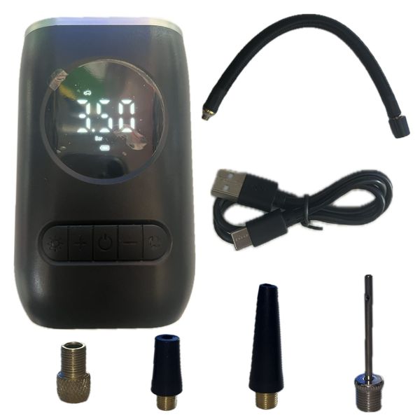 Premium Digital Air Compressor - Portable Air Pump - Fast Tyre Inflator