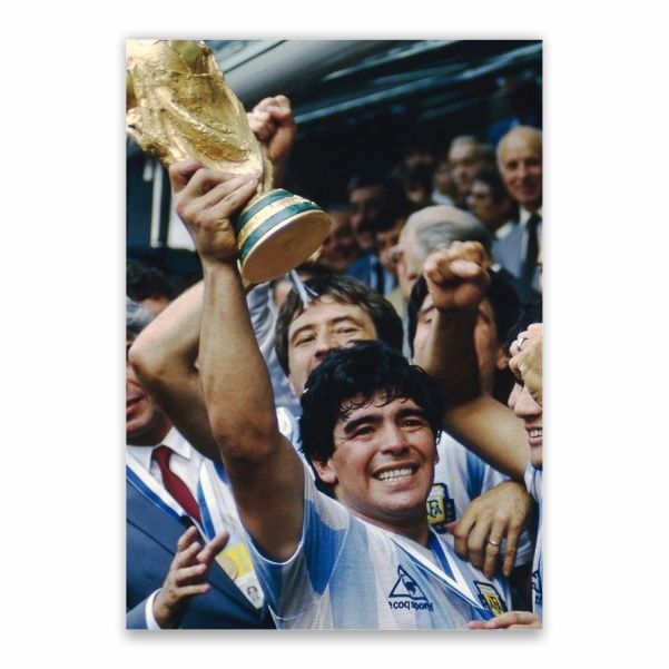 how many world cup trophy does maradona have