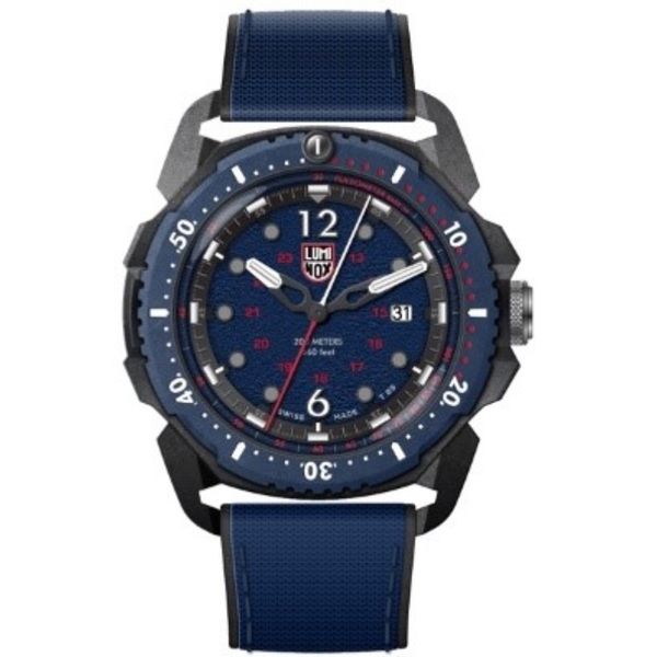 Luminox-Ice-Sar Arctic Blue Rubber Mens Watch-XL.1053