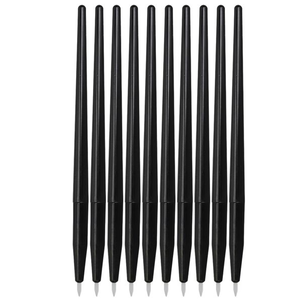10 Silicone Eyeliner Brushes