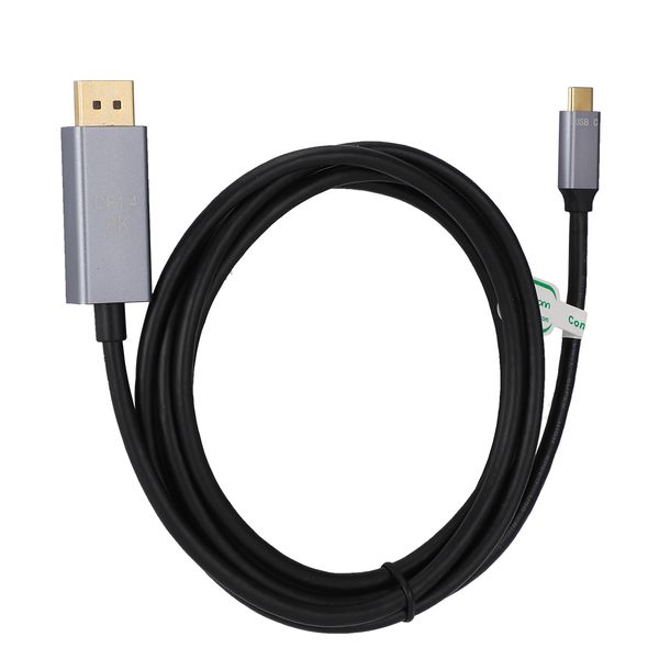 2m Type-C to DP 8K Cable Aluminum