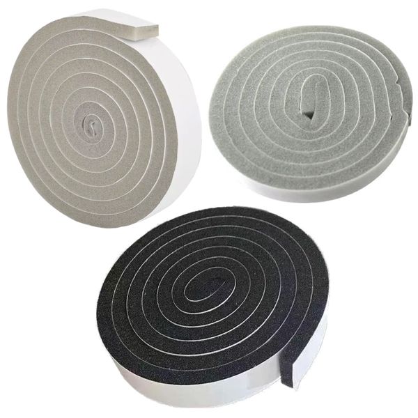 Tool Self-Adhesive Doors &amp; Windows Sealing Foams Set of 3 - 2m
