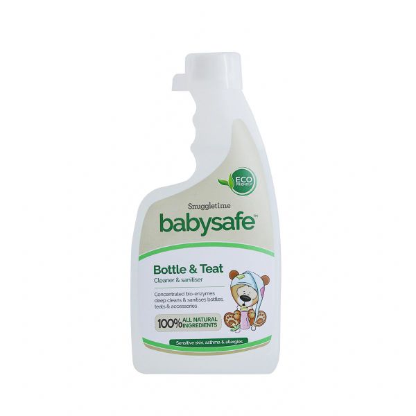 Babysafe - Bottle, Teat &amp; Dummy Cleaner + Sanitizer (Pack of 6)