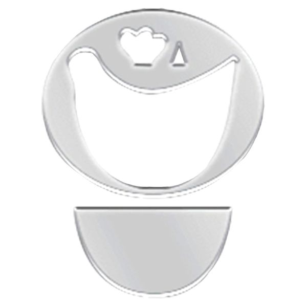 Craft Acrylic Chicken Pot Holder Quilting Template Stencil (25cm)