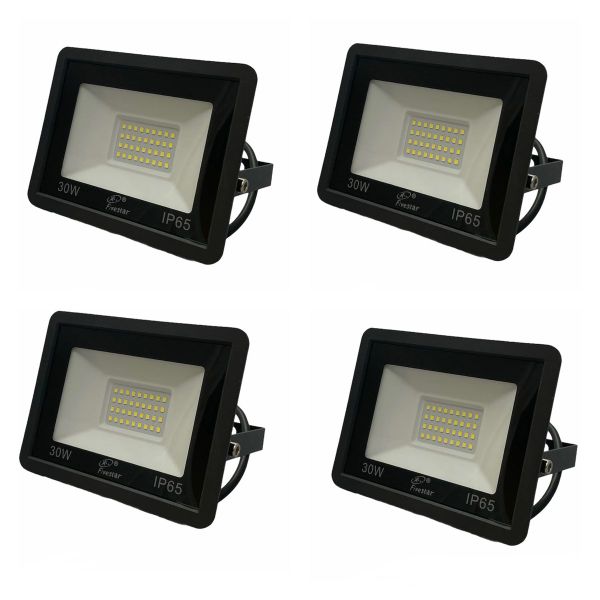 100W LED Flood Light Outdoor - Set of 4