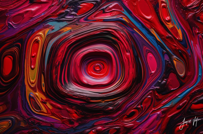 Canvas Wall Art: Abstract Neverending Cycles