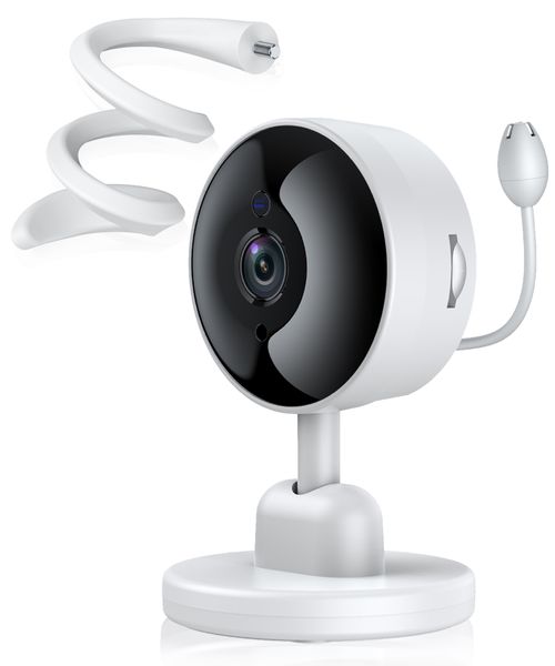 Baby Monitor with Camera and Audio 1080P WiFi Indoor Video Baby Camera