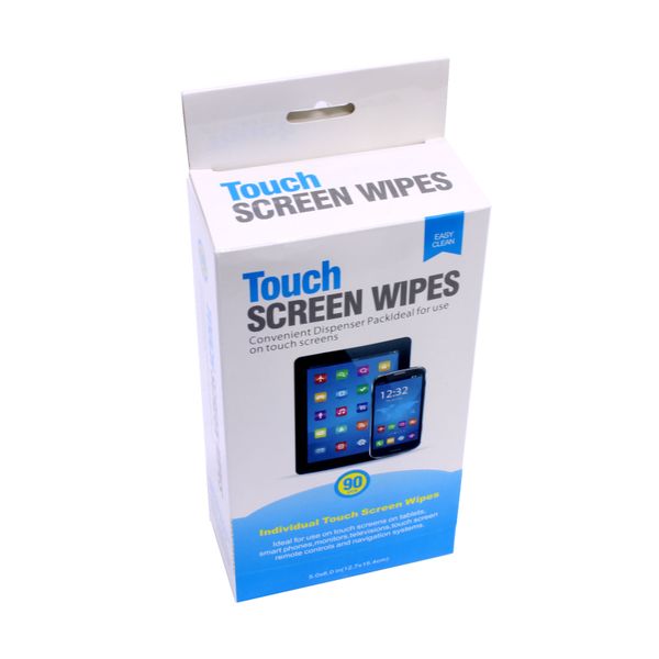 Touch Screen Wipes Individually Wrapped for I Pads/Phones -90 Wipes -2 Pack