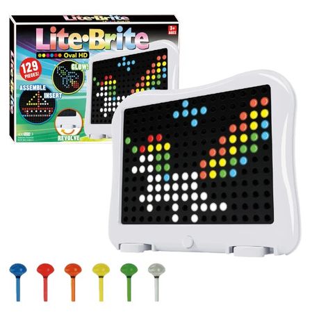 Lite Brite 129-Piece LED Mosaic Art Set Image