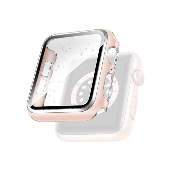 Killer Deals Screen Protector Case Compatible with 38 mm Apple Watch-Pink