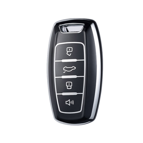 Premium Tpu Car Key Cover For Haval H6 Jolion GWM Black And Silver, Shop  Today. Get it Tomorrow!