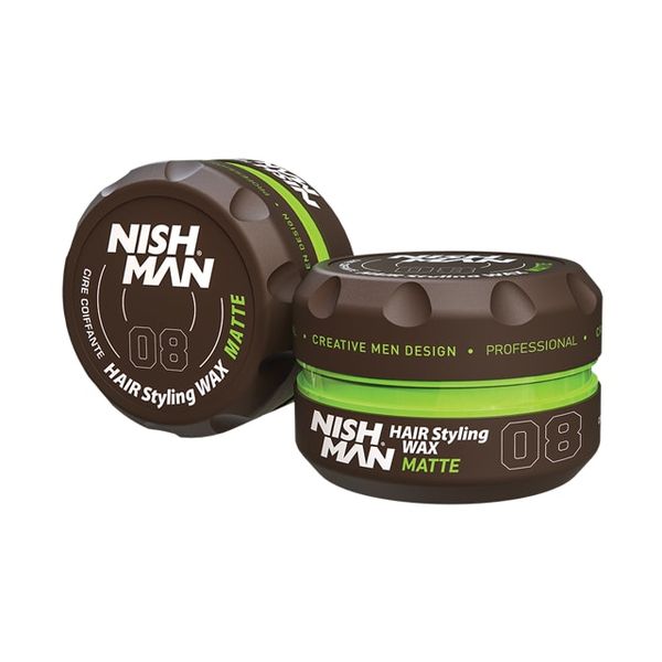 Nishman Hairstyling Aqua Wax 08 MATTE 150 ML
