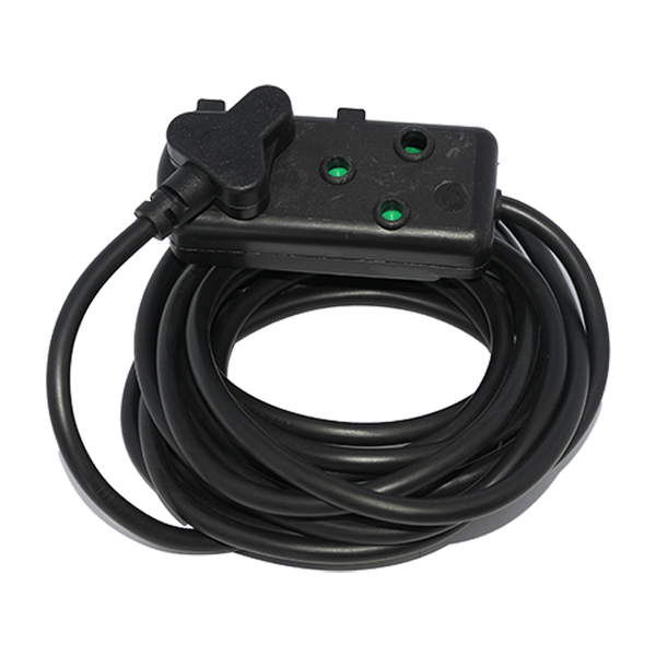 Extension Lead 3Mx1.5Mm Black