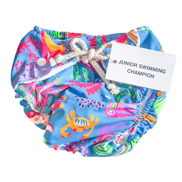 Junior Swimming Champion: Swim Nappy, Sea Creatures