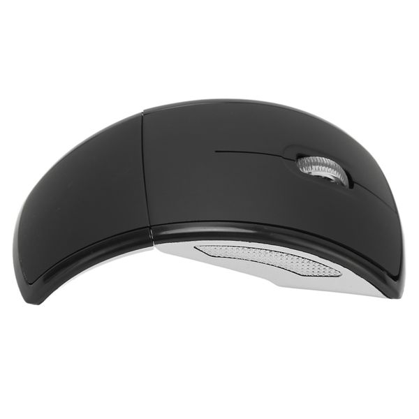 Foldable 2.4G Wireless Mouse - Black