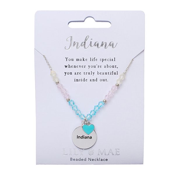 Lily &amp; Mae Beaded Necklace - Indiana