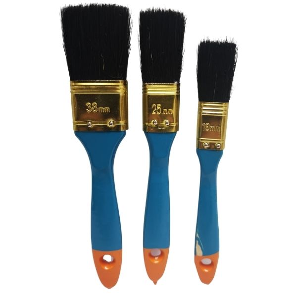 Zenith - Paint Brush Set / Wooden Paint Brush Set - (3 Piece)