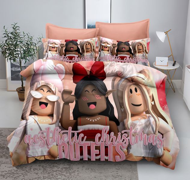 Linen Boutique - Kids Duvet Cover Set-Roblox-New Outfits
