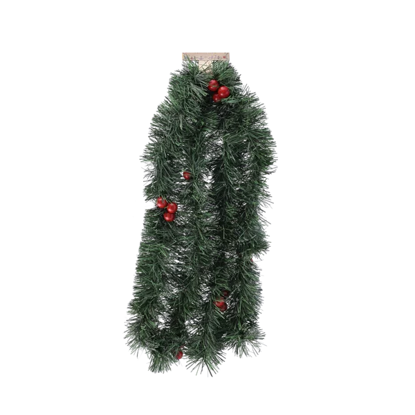 Green Christmas Tinsel 270cmx10cm